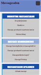 Mobile Screenshot of massagesalon.pagina-start.com