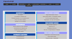 Desktop Screenshot of eigenbedrijf.pagina-start.com