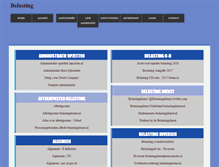 Tablet Screenshot of belasting.pagina-start.com
